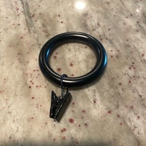 Pottery Barn clip ring for curtain rod